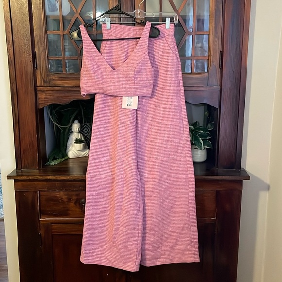 Showpo Adelaide Two Piece Set Pink US Size 4 - Picture 2 of 7